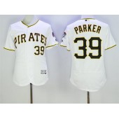 MLB Pittsburgh Pirates 39 Dave Parker White Home 2016 Flexbase Majestic Baseball Men Jersey