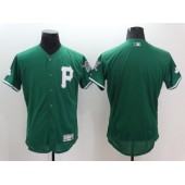 MLB Pittsburgh Pirates Blank Green Celtic Flexbase 2016 Authentic Collection Men Jersey