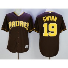 MLB San Diego Padres 19 Tony Gwynn Coffee New Cool Base Stitched Men Jersey