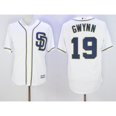 MLB San Diego Padres 19 Tony Gwynn White 2016 Cool Base Stitched Men Jersey