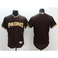 MLB San Diego Padres Blank Brown Flexbase Authentic Collection Stitched Baseball Men Jersey