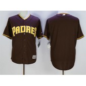 MLB San Diego Padres Blank Coffee New Cool Base Stitched Men Jersey