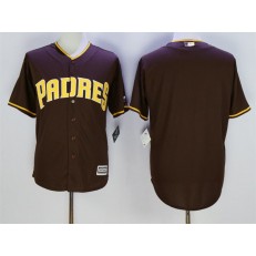 MLB San Diego Padres Blank Coffee New Cool Base Stitched Men Jersey