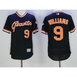 MLB San Francisco Giants 9 Matt Williams Black Flexbase Authentic Collection Cooperstown Stitched Baseball Men Jersey
