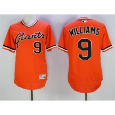 MLB San Francisco Giants 9 Matt Williams Orange Flexbase Authentic Collection Cooperstown Stitched Baseball Men Jersey