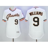 MLB San Francisco Giants 9 Matt Williams White Flexbase Authentic Collection Cooperstown Stitched Baseball Men Jersey