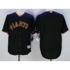 MLB San Francisco Giants Blank Black New Cool Base Men Jersey