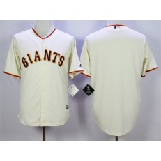 MLB San Francisco Giants Blank Cream New Cool Base Men Jersey