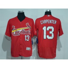 MLB St.Louis Cardinals 13 Matt Carpenter Red 2016 Flexbase Majestic Baseball Men Jersey