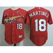 MLB St.Louis Cardinals 18 Mike Shannon Retired Red 2016 Flexbase Majestic Baseball Men Jersey