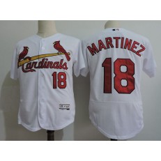 MLB St.Louis Cardinals 18 Mike Shannon Retired White 2016 Flexbase Majestic Baseball Men Jersey