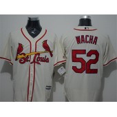 MLB St.Louis Cardinals 52 Michael Wacha Cream New Cool Base Men Jersey