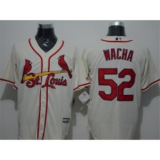 MLB St.Louis Cardinals 52 Michael Wacha Cream New Cool Base Men Jersey