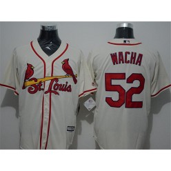 MLB St.Louis Cardinals 52 Michael Wacha Cream New Cool Base Men Jersey