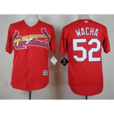 MLB St.Louis Cardinals 52 Michael Wacha Red New Cool Base Stitched Men Jersey