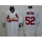 MLB St.Louis Cardinals 52 Michael Wacha White New Cool Base Men Jersey