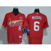 MLB St.Louis Cardinals 6 Red 2016 Flexbase Majestic Baseball Men Jersey