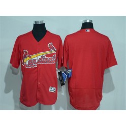 MLB St.Louis Cardinals Blank Red 2016 Flexbase Majestic Baseball Men Jersey