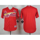 MLB St.Louis Cardinals Blank Red New Cool Base Stitched Men Jersey