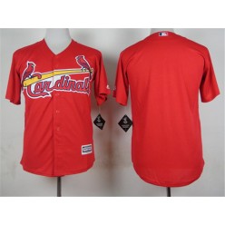 MLB St.Louis Cardinals Blank Red New Cool Base Stitched Men Jersey