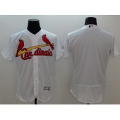 MLB St.Louis Cardinals Blank White Flexbase Authentic Collection Stitched Men Jersey