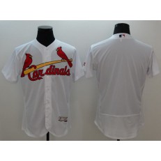 MLB St.Louis Cardinals Blank White Flexbase Authentic Collection Stitched Men Jersey