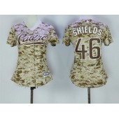 MLB San Diego Padres 46 Craig Kimbrel Alternate Camo 2015 Cool Base Women Jersey