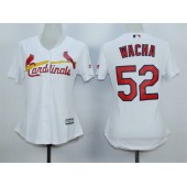 MLB St.Louis Cardinals 52 Michael Wacha 2015 White Women Jersey