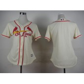 MLB St.Louis Cardinals Blank 2015 Cool Base Women Jersey