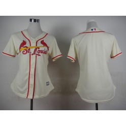 MLB St.Louis Cardinals Blank 2015 Cool Base Women Jersey