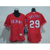 MLB Texas Rangers 29 Adrian Beltre Red 2016 Flexbase Majestic Baseball Women Jersey