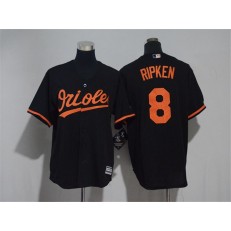 MLB Baltimore Orioles 8 Cal Ripken Black Cool Base Stitched Youth Jersey