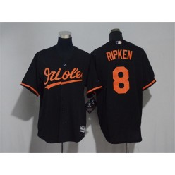 MLB Baltimore Orioles 8 Cal Ripken Black Cool Base Stitched Youth Jersey