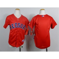MLB Boston Red Sox Blank 2014 Red Youth Jersey