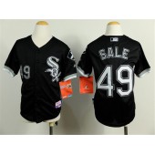 MLB Chicago White Sox 49 Chris Sale Black Youth Jersey