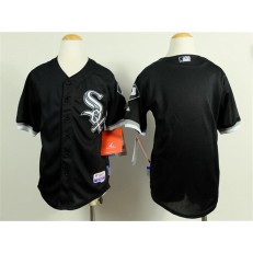 MLB Chicago White Sox Blank Black Youth Jersey