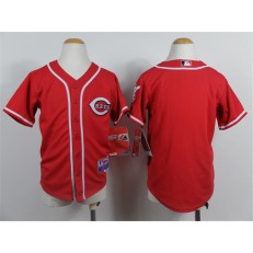 MLB Cincinnati Reds Blank Red Youth Jersey