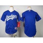 MLB Los Angeles Dodgers Blank Blue Youth Jersey