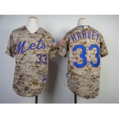 MLB New York Mets 33 Matt Harvey 2014 Camo Youth Jersey