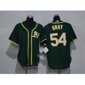 MLB Oakland Athletics 54 Sonny Gray 2014 Green Youth Jersey
