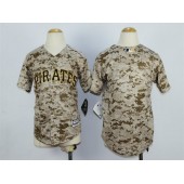 MLB Pittsburgh Pirates Blank Alternate Camo 2015 Cool Base Youth Jersey