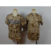 MLB San Diego Padres Blank Alternate Camo 2015 Cool Base Youth Jersey