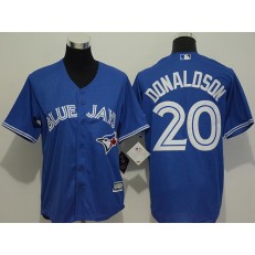 MLB Toronto Blue Jays 20 Josh Donaldson Blue Alternate Stitched Baseball Youth Jersey