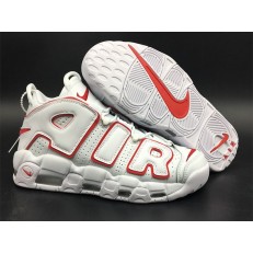 NIKE AIR MORE UPTEMPO 96 WHITE BURGUNDY 921948-102