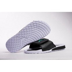 AIR JORDAN HYDRO 5 GS BLACK GREEN 820258-013