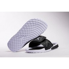 AIR JORDAN HYDRO 5 GS BLACK WHITE 820258-011