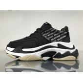 BALENCIAGA 17FW TRIPLE S BLACK SILVER 483561W06E11012