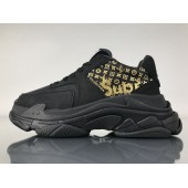 SUP X LV X BALENCIAGA TRIPLE S BLACK GOLD 483557W06E11008