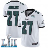 Men's Nike Philadelphia Eagels Super Bowl LII 27 Malcolm Jenkins White NFL Jersey