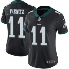 Women's Nike Philadelphia Eagels Super Bowl LII 11 Black Alternate NFL Jersey